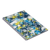 Ethnisches boho nahtloses Muster. Zigzag-Muster. S Notizblock (Rechte Seite)