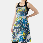 Ethnisches boho nahtloses Muster. Zigzag-Muster. S Schürze (InSitu)