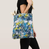 Ethnisches boho nahtloses Muster. Zigzag-Muster. S Tasche (Von Nahem)
