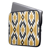 Ethnisches Boho: Vintages geometrisches Muster. Laptopschutzhülle (Vorderseite Links)