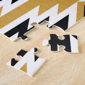 Ethnisches Boho: Vintages geometrisches Muster. Puzzle (Seite)