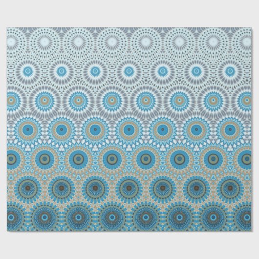 Ethnisches Entwurfsmuster Geschenkpapier (Flach)