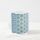 Ethnisches Entwurfsmuster Mattglastasse (Vorderseite Links)