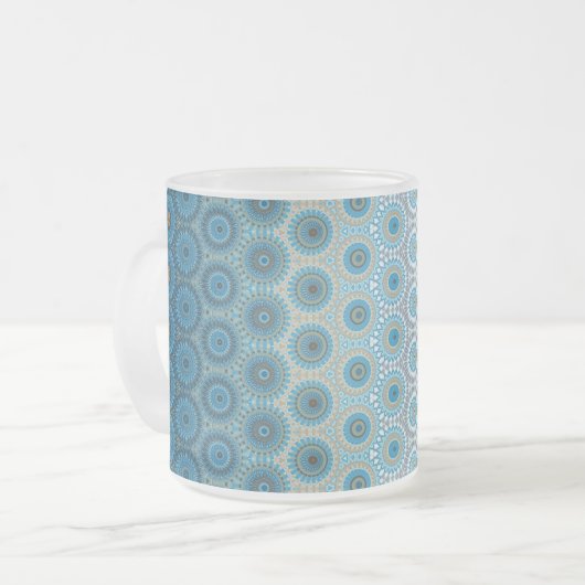 Ethnisches Entwurfsmuster Mattglastasse (Vorderseite Links)