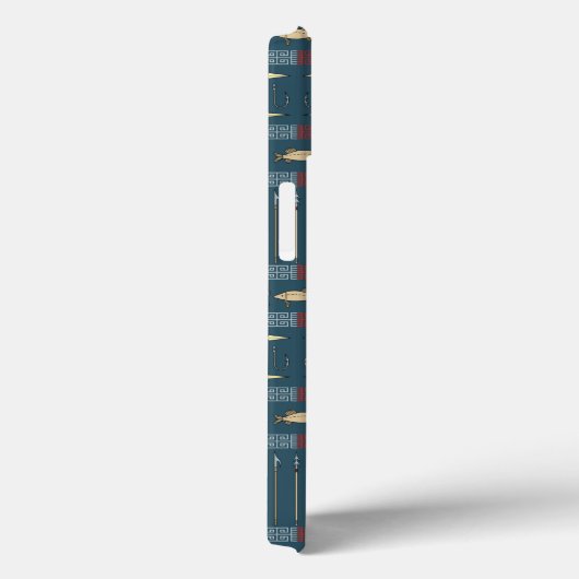 Ethnisches Fangmuster Case-Mate iPhone Hülle (Rückseite / Rechts)