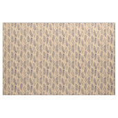 Ethnisches Feder-Kontur-Muster Stoff (Fat Quarter (45,7 x 55,9 cm))