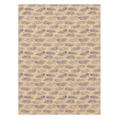 Ethnisches Feder-Kontur-Muster Tischdecke (Vorderseite)