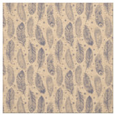 Ethnisches Federumrissmuster Stoff (Muster)
