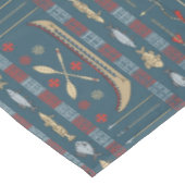 Ethnisches Fischen-Muster Tischdecke (Schrägansicht)