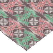 Ethnisches geometrisches Muster Tischdecke (Schrägansicht)