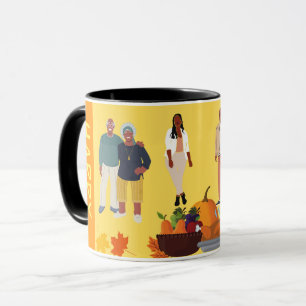 ETHNISCHES GLÜCKLICH DANKSGIVING TASSE