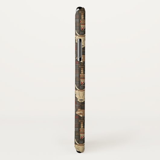 Ethnisches Jagd-Muster Case-Mate iPhone Hülle (Hinten/Rechts)