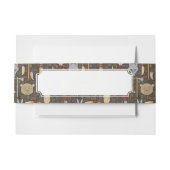 Ethnisches Jagd-Muster Einladungsbanderole (Vorderseite Beispiel)