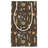 Ethnisches Jagd-Muster Kleine Geschenktüte (Vorderseite)