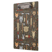 Ethnisches Jagd-Muster Klemmbrett (Links)