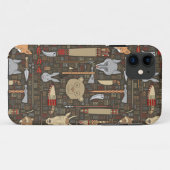 Ethnisches Jagdmuster Case-Mate iPhone Hülle (Rückseite (Horizontal))