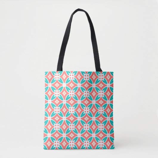 Ethnisches Mehrfarbenmuster Tasche (Vorderseite)