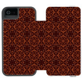 Ethnisches modernes geometrisches Muster 2 Incipio iPhone Geldbeutel-Hülle (Folio Geöffnet)