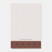 Ethnisches modernes geometrisches Muster 2 Post-it Klebezettel (Vorderseite)