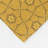 Ethnisches modernes geometrisches Muster Fleecedecke (Ecke)