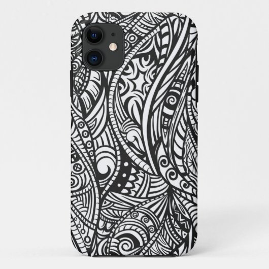 Ethnisches Muster 3 Case-Mate iPhone Hülle (Rückseite)