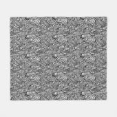 Ethnisches Muster 3 Fleecedecke (Vorderseite (Horizontal))