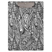 Ethnisches Muster 3 Klemmbrett (Vorderseite)