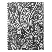 Ethnisches Muster 3 Notizblock (Vorderseite)