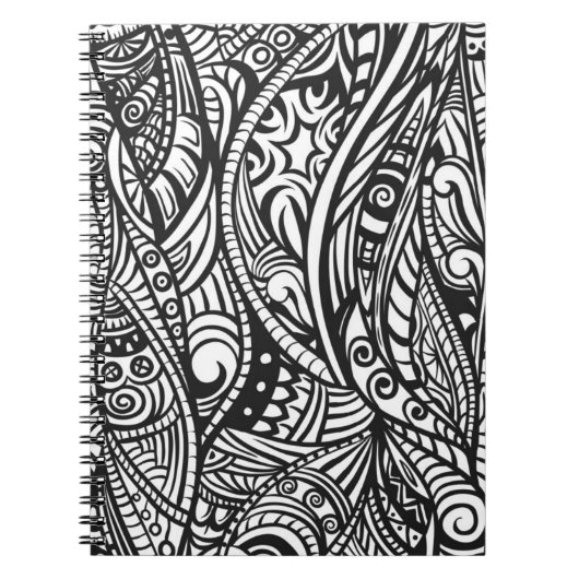 Ethnisches Muster 3 Notizblock (Vorderseite)