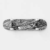 Ethnisches Muster 3 Skateboard (Horizontal)