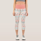 Ethnisches Muster Capri Leggings (Vorderseite)