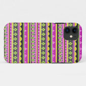 Ethnisches Muster des Pinks Case-Mate iPhone Hülle (Rückseite (Horizontal))