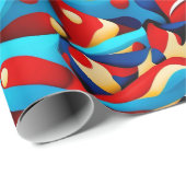 Ethnisches Muster, ethnische Gestaltung, ethnische Geschenkpapier (Rolleneckpunkt)