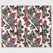 Ethnisches Muster, ethnische Gestaltung, ethnische Geschenkpapier (Flach)