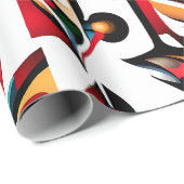 Ethnisches Muster, ethnische Gestaltung, ethnische Geschenkpapier (Rolleneckpunkt)