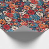 Ethnisches Muster, ethnische Gestaltung, ethnische Geschenkpapier (Ecke)