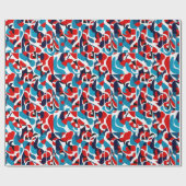 Ethnisches Muster, ethnische Gestaltung, ethnische Geschenkpapier (Flach)