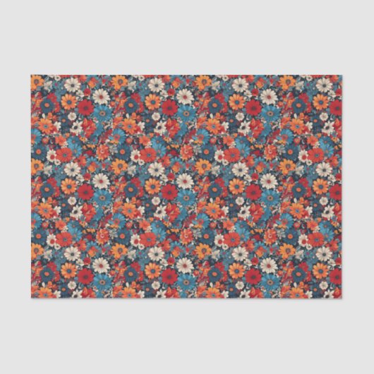 Ethnisches Muster, ethnische Gestaltung, ethnische Seidenpapier (Vorderseite)