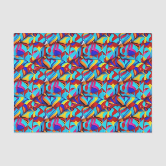 Ethnisches Muster, ethnische Gestaltung, ethnische Seidenpapier (Vorderseite)