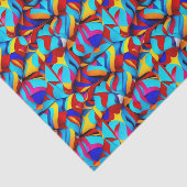 Ethnisches Muster, ethnische Gestaltung, ethnische Seidenpapier (Ausschnitt)