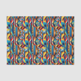 Ethnisches Muster, ethnische Gestaltung, ethnische Seidenpapier