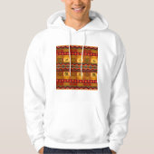 Ethnisches Muster Hoodie (Vorderseite)