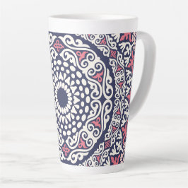 Ethnisches Muster Mandala boho chic indischen Stil Milchtasse