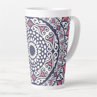 Ethnisches Muster Mandala boho chic indischen Stil Milchtasse