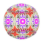 Ethnisches Muster mit marokkanischen Motiven Baseball (Vorderseite)