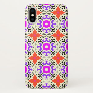 Ethnisches Muster mit marokkanischen Motiven iPhone X Hülle