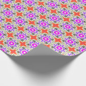 Ethnisches Muster mit marokkanischen Motiven Geschenkpapier (Ecke)