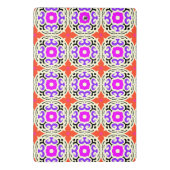 Ethnisches Muster mit marokkanischen Motiven Mini Klemmbrett (Rückseite)