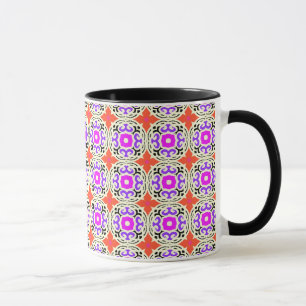 Ethnisches Muster mit marokkanischen Motiven Tasse