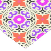 Ethnisches Muster mit marokkanischen Motiven Tischdecke (Schrägansicht)